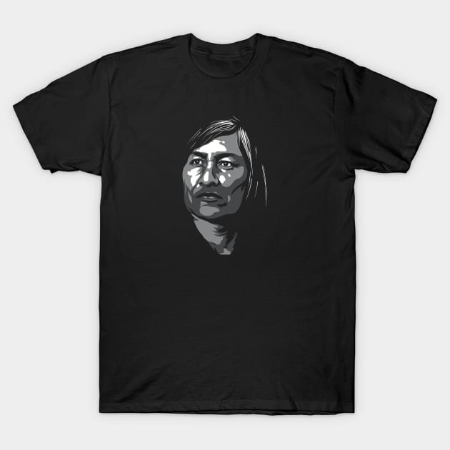 Will Sampson greyscale T-Shirt by @johnnehill